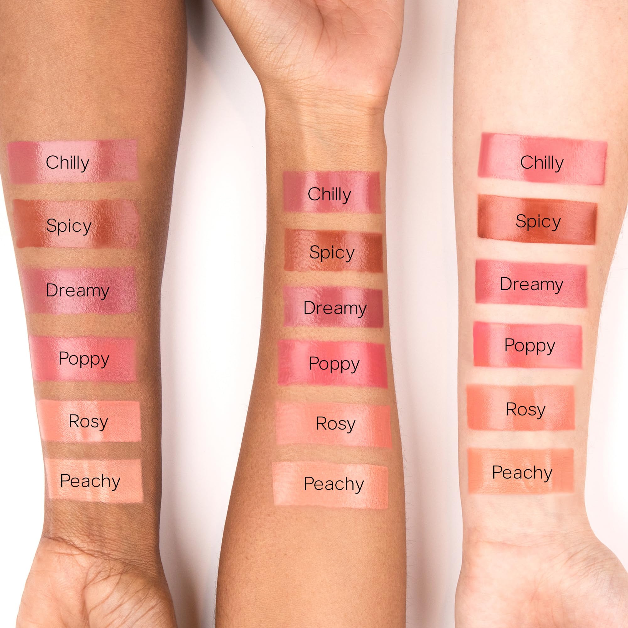 Saie Dew Liquid Blush for Cheeks - Hydrating Cream Blush Stick with a Blendable + Buildable Formula - Skincare Infused Dewy Cheek Tint for a Natural Flush - Glowy Makeup Essential - Chilly (.40 oz) - Image 4