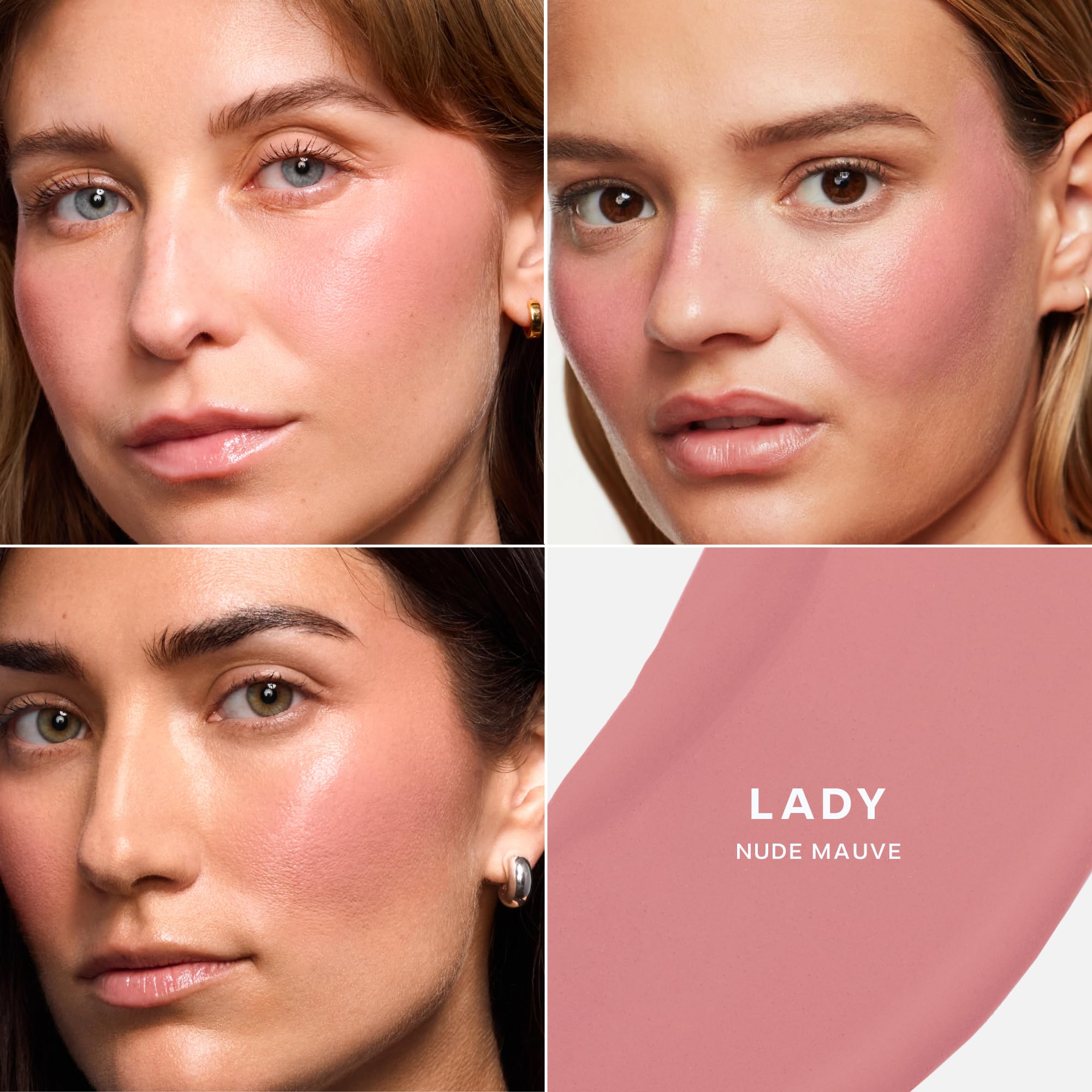 Saie Dewy Glow Duo - Dew Liquid Blush Lady (.40 oz), Mini Glowy Super Gel Warmglow (.5 oz) - Radiant Cheek Tint & Illuminating Primer for a Natural, Lit-From-Within Finish - Image 3
