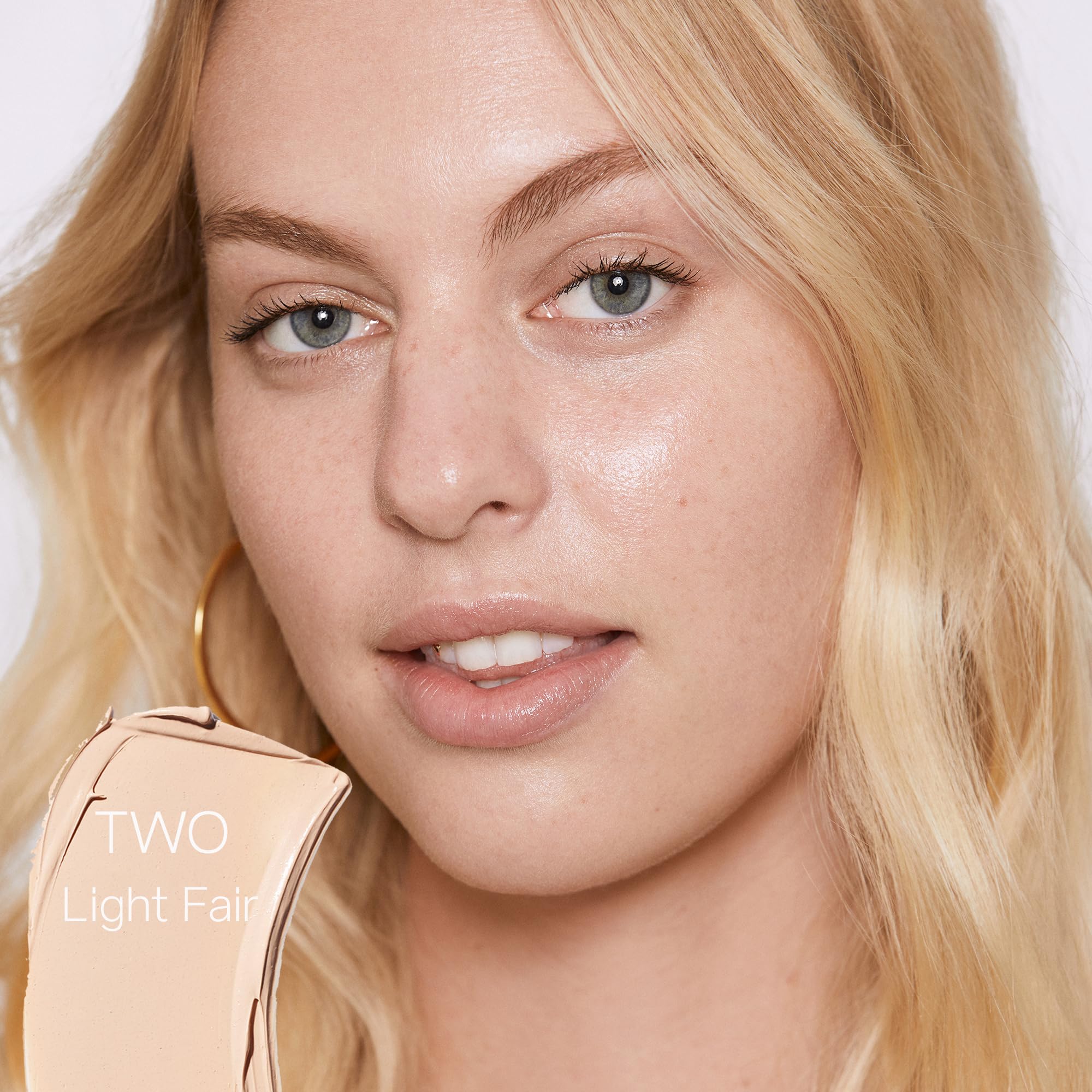 Saie Glow & Blend Duo - Slip Tint Tinted Moisturizer SPF 35 Shade Two (1.35 oz), The Big Liquid Foundation Brush (1 Count), Hydrating Glow & Seamless Blending - Image 3