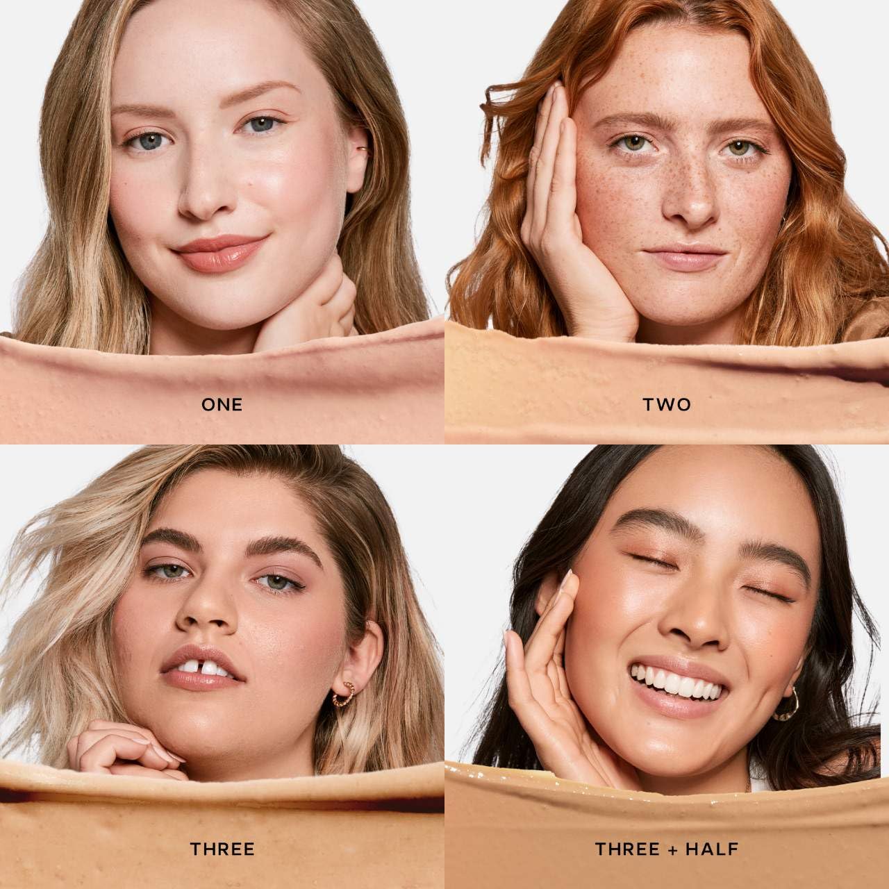 Saie Glow & Blend Duo - Slip Tint Tinted Moisturizer SPF 35 Shade One (1.35 oz), The Big Liquid Foundation Brush (1 Count), Hydrating Glow & Seamless Blending - Image 4